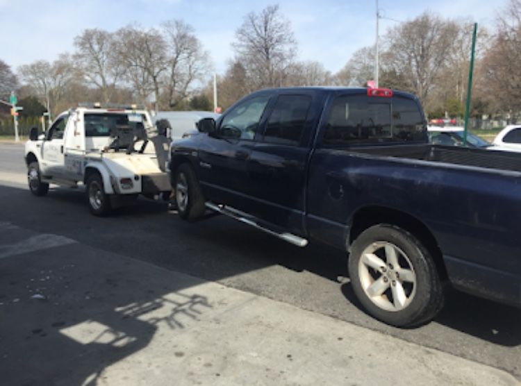 towing truck near me blocked driveway